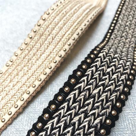 Metallic Strapping with Studs Image 1