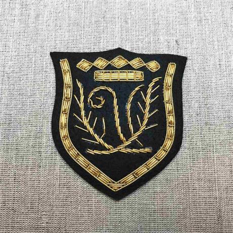Metallic Embroidered Sew-On Badge Motif Image 1