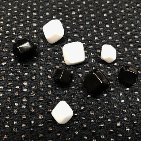 Square Resin Shank Button Image 1