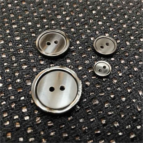 2-Hole Polyester Button Image 1
