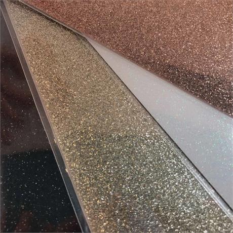 Iron-On Glitter Sheets - A4 Image 1