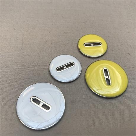 Enamelled Metal Button Image 1