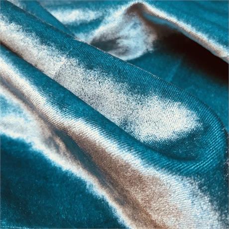 Italian Silk Velvet on Georgette Image 1