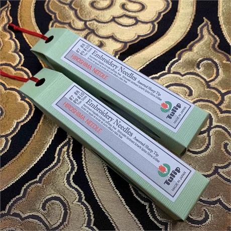 Tulip Embroidery Needles Sharp Tips Thin Image 1