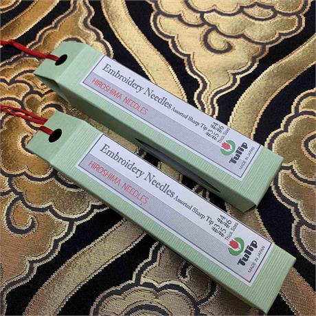 Tulip Embroidery Needles Sharp Tips Thic Image 1