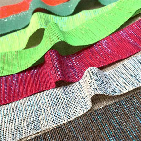 Fine Italian Polyester Metallic Strapping Image 1