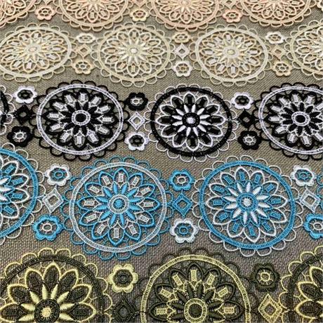 Fine Italian Viscose/Polyester Macrame Border Image 1