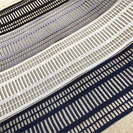 Italian Viscose/Polyester Macrame Ladder Braid Image 1