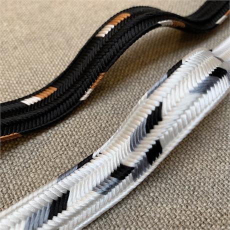 Japanese Hand Woven Silk Kumihimo Braiding Cord Image 1
