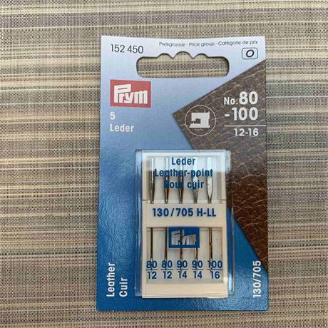 Prym Type 130/705H LL Leather Machine Needles 5pk Image 1
