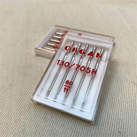 Organ Type 705H/130R Machine Needles 5pk - #80 Image 1