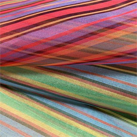Multi-stripe Silk Organza Image 1