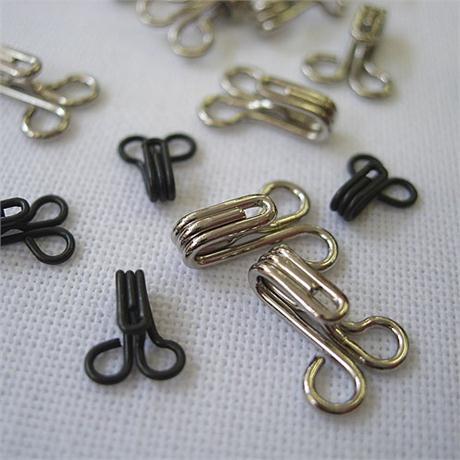 Black Brass Hooks Size 1 Image 1