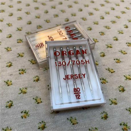 Organ Type 705H/130B.PT Jersey Machine Needles 5pk - #80 Image 1