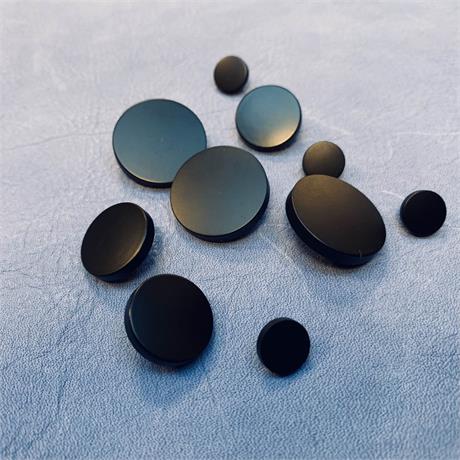 Flat Metal Shank Button Image 1