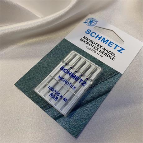 130/705H-M Schmetz Microtex Needles -5pk - #60 Image 1