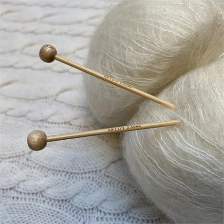 30cm SeeKnit Shirotake 2.5mm Bamboo Single Pointed Needles   Image 1