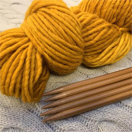 SeeKnit Koshitsu 20cm Double Pointed 6mm Bamboo Needles Image 1