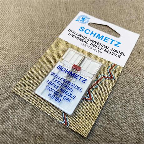 Schmetz 130/705 H DRI Universal Triple Machine Needle, 1pce - #80 Image 1