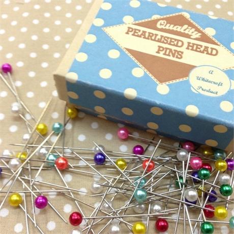 Vintage Collection Pearl Head Pins Image 1