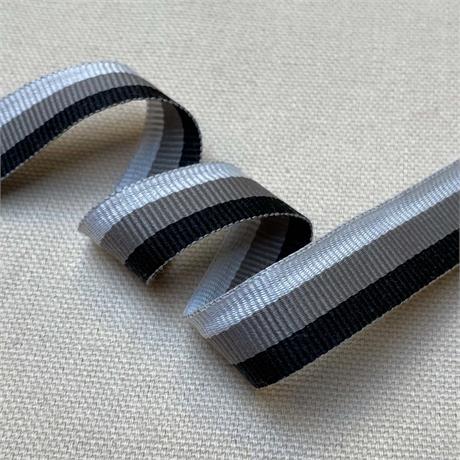 Italian Stripe Petersham Ribbon Image 1