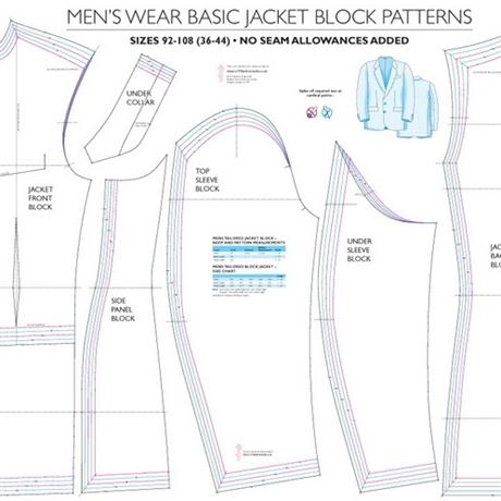 Mens Basic Jacket Block Image 1
