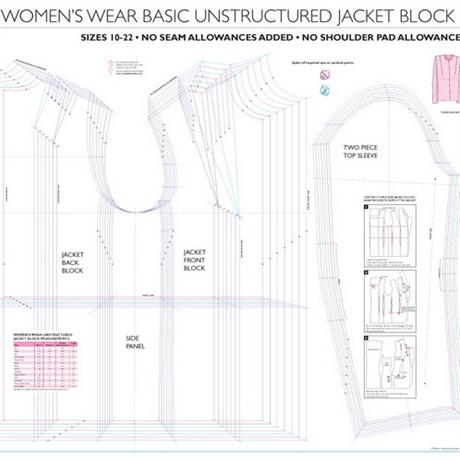 Womens Basic Unstructured Jacket Block Image 1