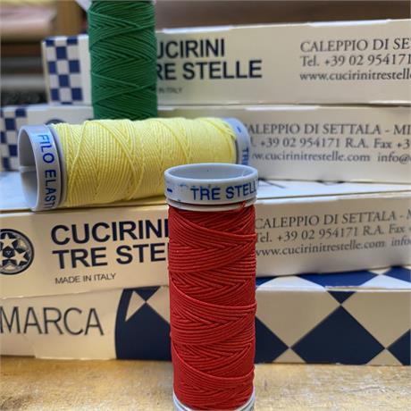 Italian Shirring Elastic - 10m reel Image 1