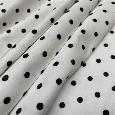 Black Polka Dot Image 1