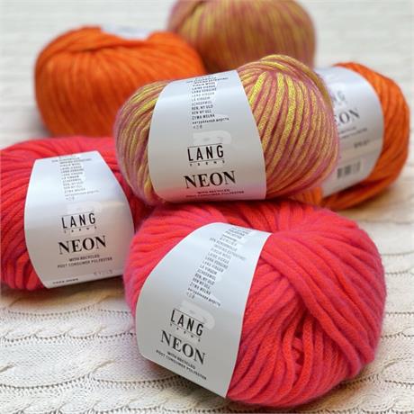 Lang Yarns Neon Recycled Yarn Image 1