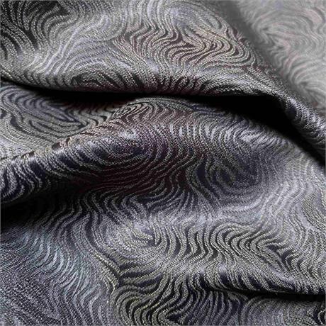 Black Tiger Stripe Damask Image 1