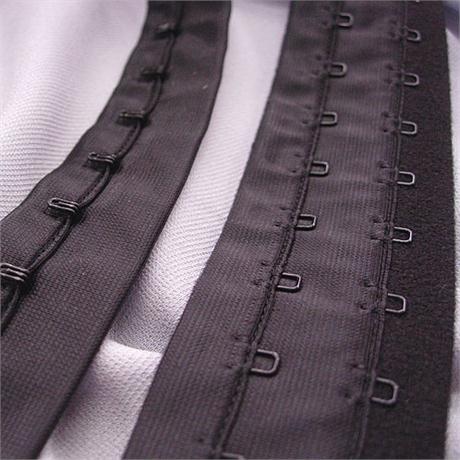 Black Double Hook & Eye Tape Image 1