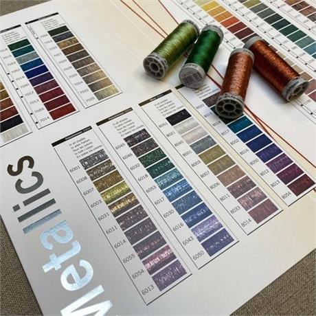 Gutermann Sulky Rayon Shade Card Image 1