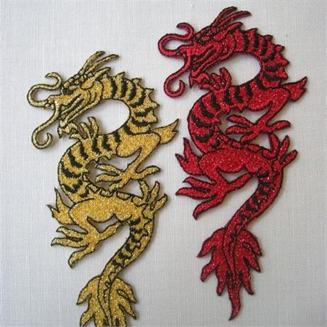 Chinese Dragon Motif 110mm Image 1