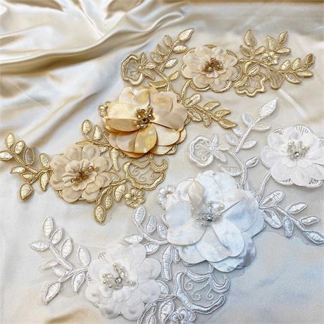 Sew-On Flower Applique Image 1