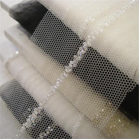 Narrow Beaded Insertion Trim Image 1