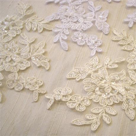 Embroidered Bridal Motifs - Pairs Image 1