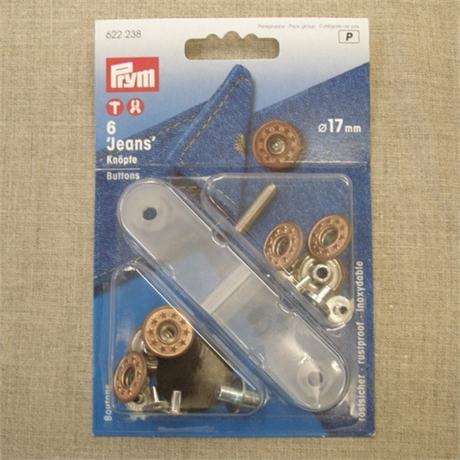 Prym Open-Top Jeans Button 17mm Image 1