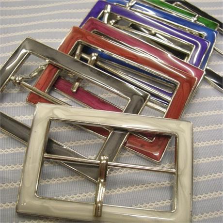 Metal Enamelled Buckle 50mm Image 1