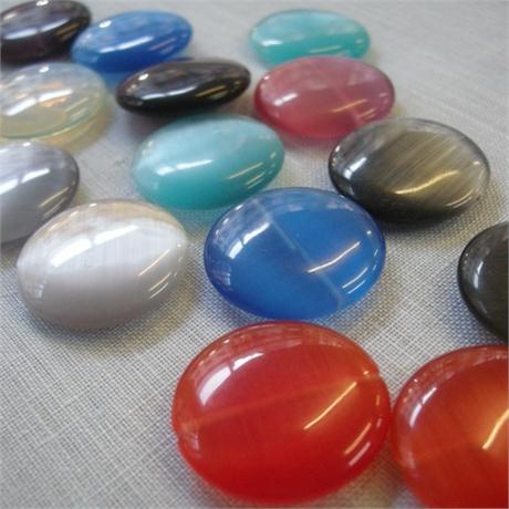 Circular Glass Beads 25mm Image 1