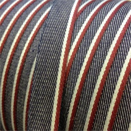 Denim Cotton Ribbon 10mm Image 1