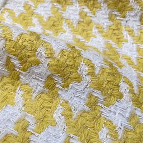 Yellow Houndstooth Image 1