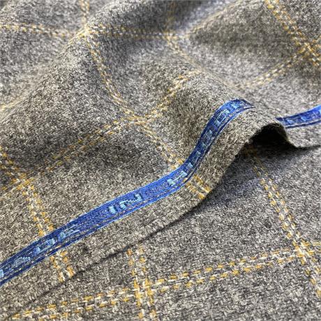 Grey Tweed Check Image 1