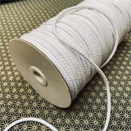 White Cotton Piping Cord - 4/5 mm Image 1