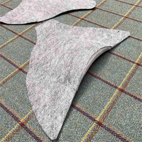 Needled Set In Shoulder Pad Image 1
