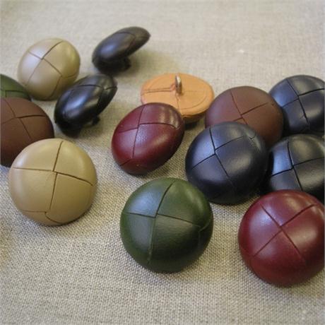 Leather Button Sz40 Image 1