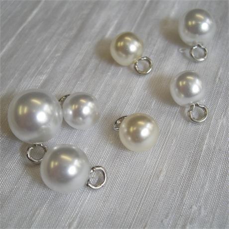 Pearl Ball Buttons Sz12 Image 1