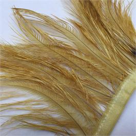 Wet Look Ostrich Feather Fringe Thumbnail Image 1