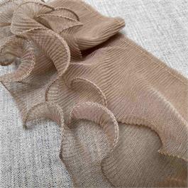 Polyester Pleated Tulle Double Frill Thumbnail Image 1