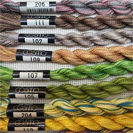 Season No.5 Colour Gradient Cotton Embroidery Thread Thumbnail Image 3